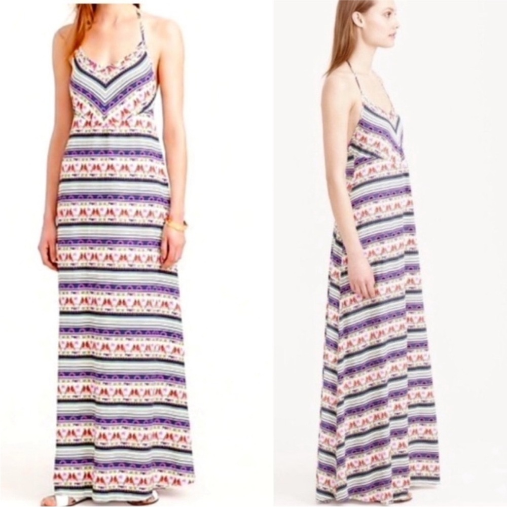 Mara Hoffman Halter Strap Maxi Dress Swim Coverup